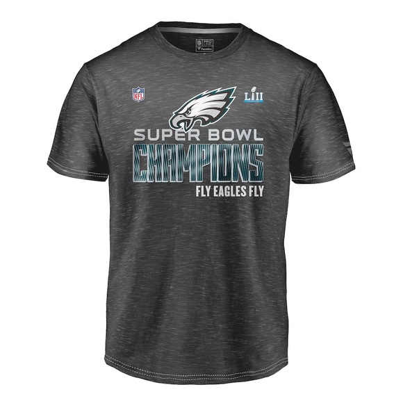 Philadelphia Eagles NFL Super Bowl LII Champions T-Shirt Black Youth XLarge XL - Picture 3 of 8